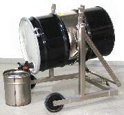 Stainless Steel Mobile Drum Karrier