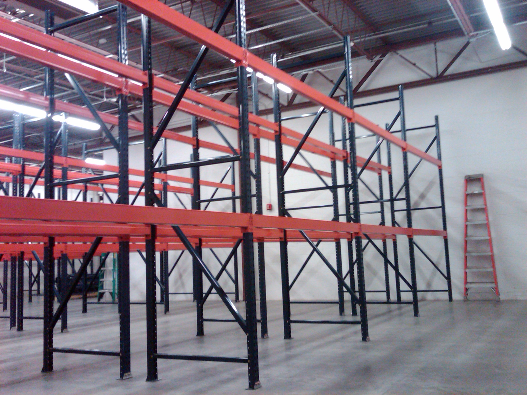 Teardrop Pallet Rack, Mecalux Pallet Rack, In Stock Greensboro and Charlotte, NC